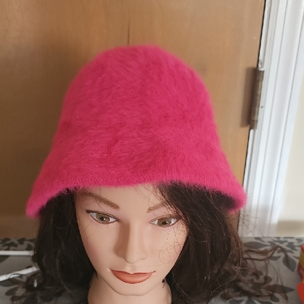 Fuzzy Pink Women's Hat